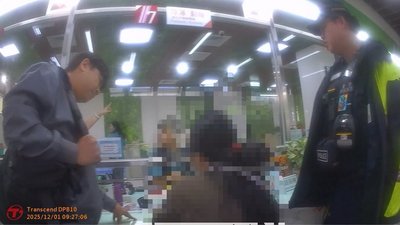 台中婦提領百萬險遭詐財　警民合力攔阻