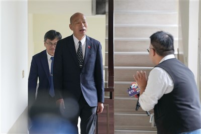 總統15日邀三院長國政茶會　韓國瑜是否出席受矚