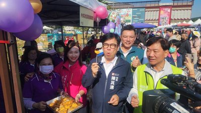 高雄大寮紅豆花田季登場 陳其邁推廣特色產業