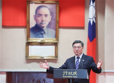 卓榮泰:必將善盡民主憲政守門人職責 勇敢國人請同行