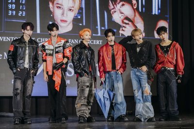 男團728與粉絲同樂 麒文抽中海軍陸戰隊將入伍