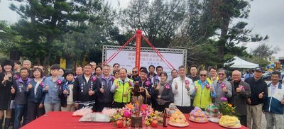 澎湖首座木結構圖書館 湖西鄉圖興建工程動土