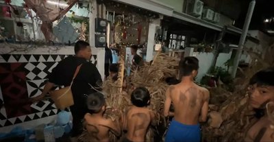 台東卑南族少年祭登場　扮鬼嚇走部落霉運與喪氣