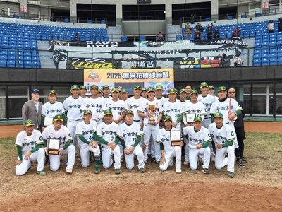 爆米花棒球聯盟合庫第7冠　林佾葳優質先發獲MVP