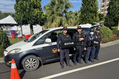 花蓮耶誕市集起跑  警方設武裝應變小組加強維安