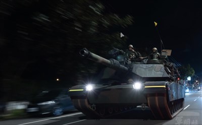 M1A2T首次戰備偵巡　專家：以利戰時迅速進入指定位置