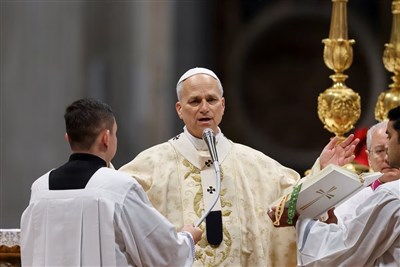 教宗上任首篇耶誕文告籲俄烏對話　主持彌撒提加薩困境