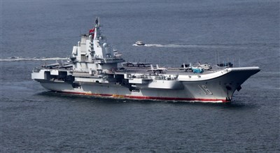 福建艦遼寧艦同框傳演練 中國國防部避答