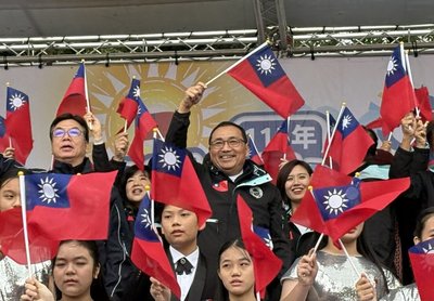 新北元旦升旗　侯友宜盼朝野領導人減少政治衝突