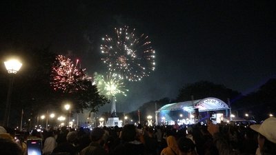 拚親情不拚煙火 菲律賓人跨年歡樂依舊