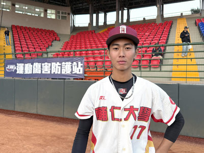 大專棒球聯賽蔡承晉2安3打點 表現好就會被看到