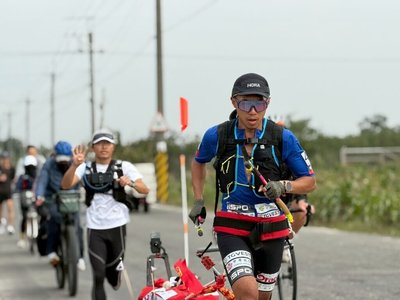 陳彥博備戰3月極圈超馬賽 完成雪橇環台訓練