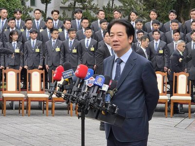 賴總統:中國跨境施壓 證明公權力不及於台灣