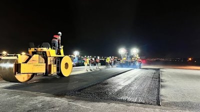桃機南跑道3月歲修　夜間施工不影響航班起降