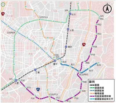 中市府完成捷運紫線可行性修正報告　送交通部審議