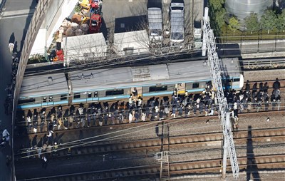 日本JR山手線、京濱東北線停電交通大亂　影響67萬人