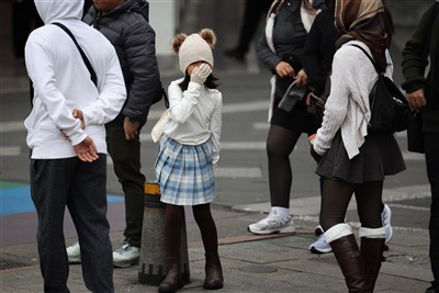 各地23日白天回暖 北台灣週末高溫達20度