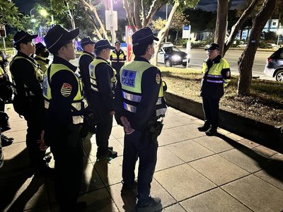 春節前強力掃毒  北市北投出動50警擴檢淨化治安