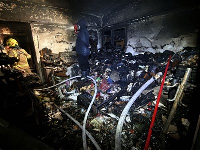 與殉職勇消詹能傑進出火場　義消盧彥宏不適就醫