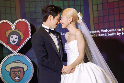 Lulu陳漢典婚禮感動落淚 吳宗憲證婚喊200萬禮金小事