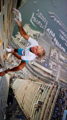 法蜘蛛人讚霍諾德攻台北101　愛攀高因無聊比死可怕