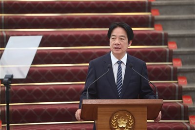 賴總統：審預算是國會責任　不是要求府院配合的籌碼