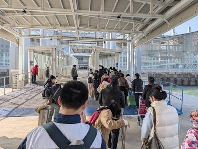 金門港旅運中心試營運　陳福海：盼成兩岸新里程碑