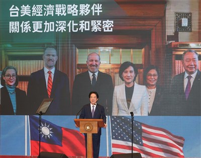 細數台美經貿成果　總統：民眾可選擇走向世界或二次西進