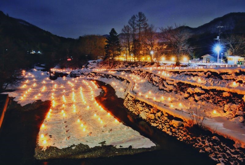 栃木縣湯西川雪屋祭  白雪燭火共築夢幻絕景