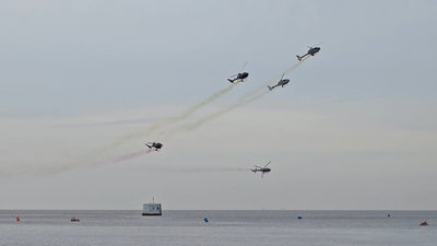 西班牙直升機阿根廷展演　回顧飛越大西洋百年歷史