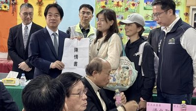 焚化爐選址爭議　賴總統接見南投鄉親陳情