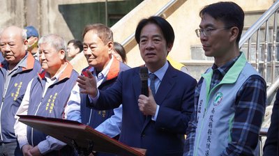 推薦温世政選南投縣長 賴清德籲支持國防特別預算