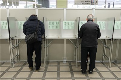 日本眾議院選舉　逾2700萬人提前投票創新高