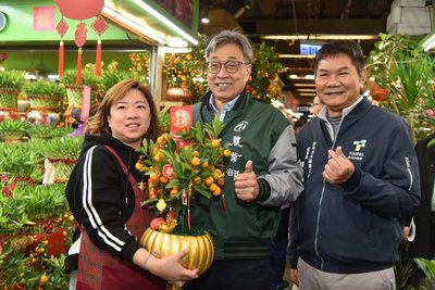 春節將至　台北花卉批發市場連5天108小時不打烊