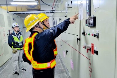 台電桃園區處春節專案檢查　桃機完成63處用電檢測