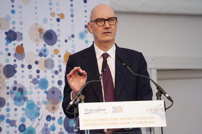 輝能超級工廠動土　法經長盼台法合作電池早日量產