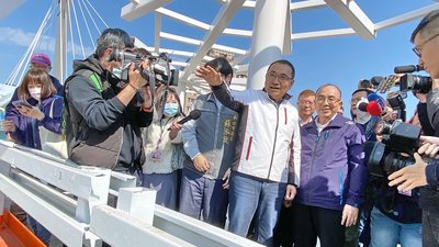 新北三峽長福橋人行通道2/13開放　方便採買年貨