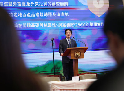 總統：國防預算占GDP3%與談判無關　不會有執行問題