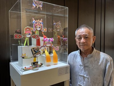 從掌中戲到偶盔　蘇志榮意外成就一生工藝