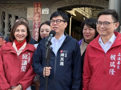 賴總統點名未來要幫忙中央 陳其邁:市政不鬆懈