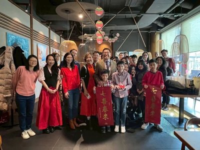 駐斯洛伐克代表處慶新年　僑胞團圓凝聚情誼