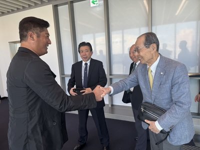 王貞治再度訪台 為台灣隊征戰WBC加油打氣