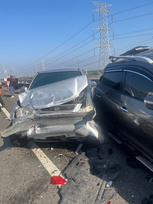 國3彰化段7車連環事故　回堵2公里3人送醫