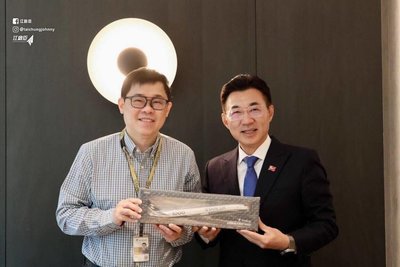 造訪星宇航空引發網友論戰　江啟臣：續推動建設