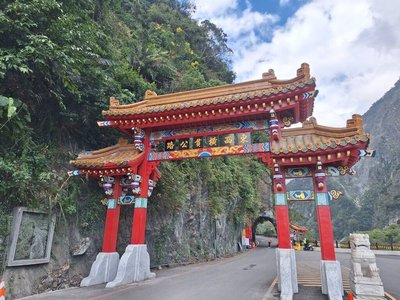 太魯閣牌樓2度遭撞 修復後傳統彩繪再現歷史風華