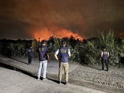 九如堤防火警疑為縱火狩獵　屏東警逮3男