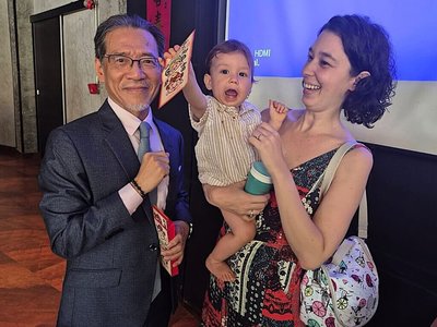 「七喜春來」賀歲 駐巴西代表處邀僑胞聯歡