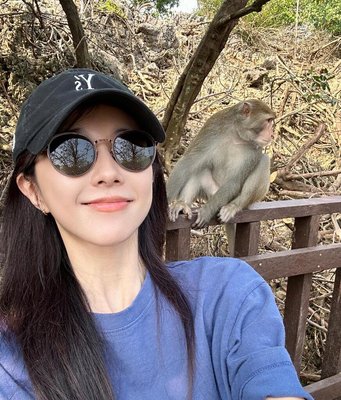 日本獼猴Panchi君爆紅　邵雨薇樂當雲端父母