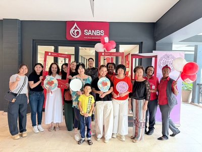 世華南非分會捐血馬拉松   近半參加者為公益首捐