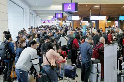 美伊開火 桃園機場單日取消6班機